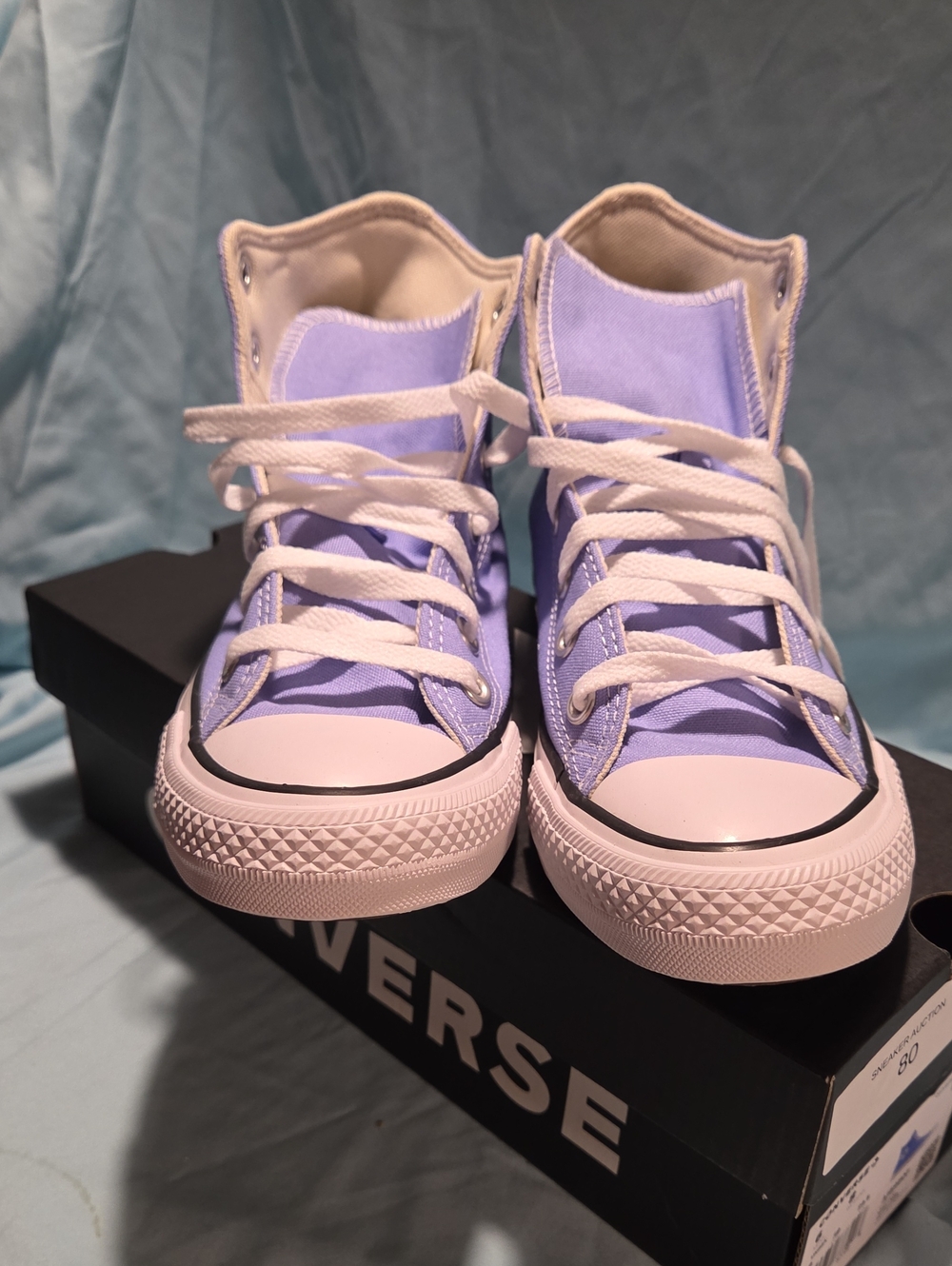 Converse Chuck Taylor All Star Hi Very Peri Purple High Top Sneakers A15950F NIB